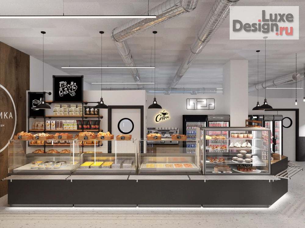 Дизайн интерьера кафе "Кафе "Фабрика"" (фото 2)