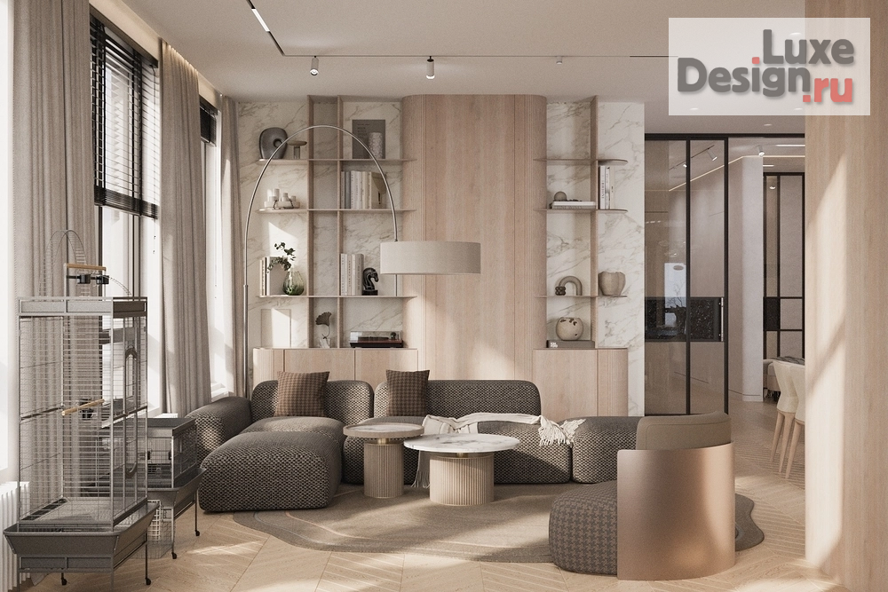 Дизайн интерьера двухкомнатной квартиры "Портфолио" (фото 6)