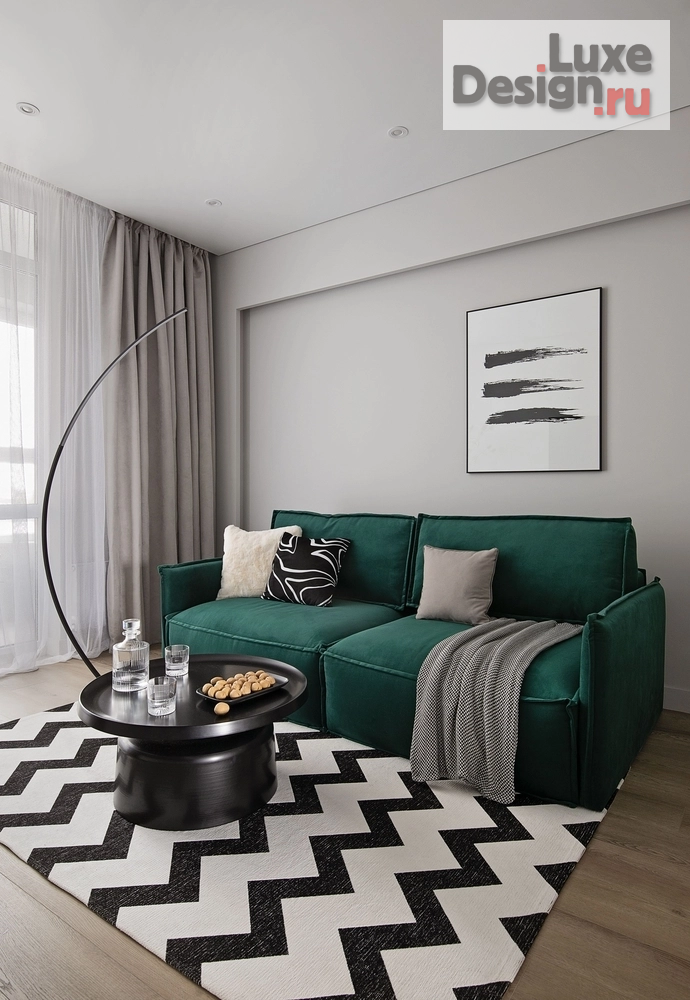 Дизайн интерьера квартиры "Реализованный проект квартиры под сдачу в самом центре города Калининграда" (фото 7)