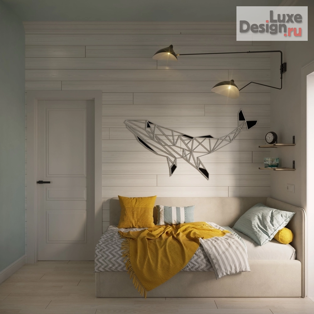 Дизайн интерьера квартиры "Двухуровневая квартира в ЖК Гламур и жадность" (фото 15)