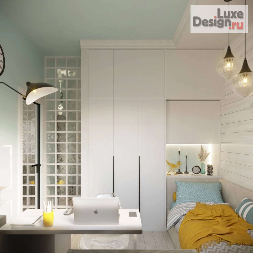 Дизайн интерьера квартиры "Двухуровневая квартира в ЖК Гламур и жадность" (фото 22)