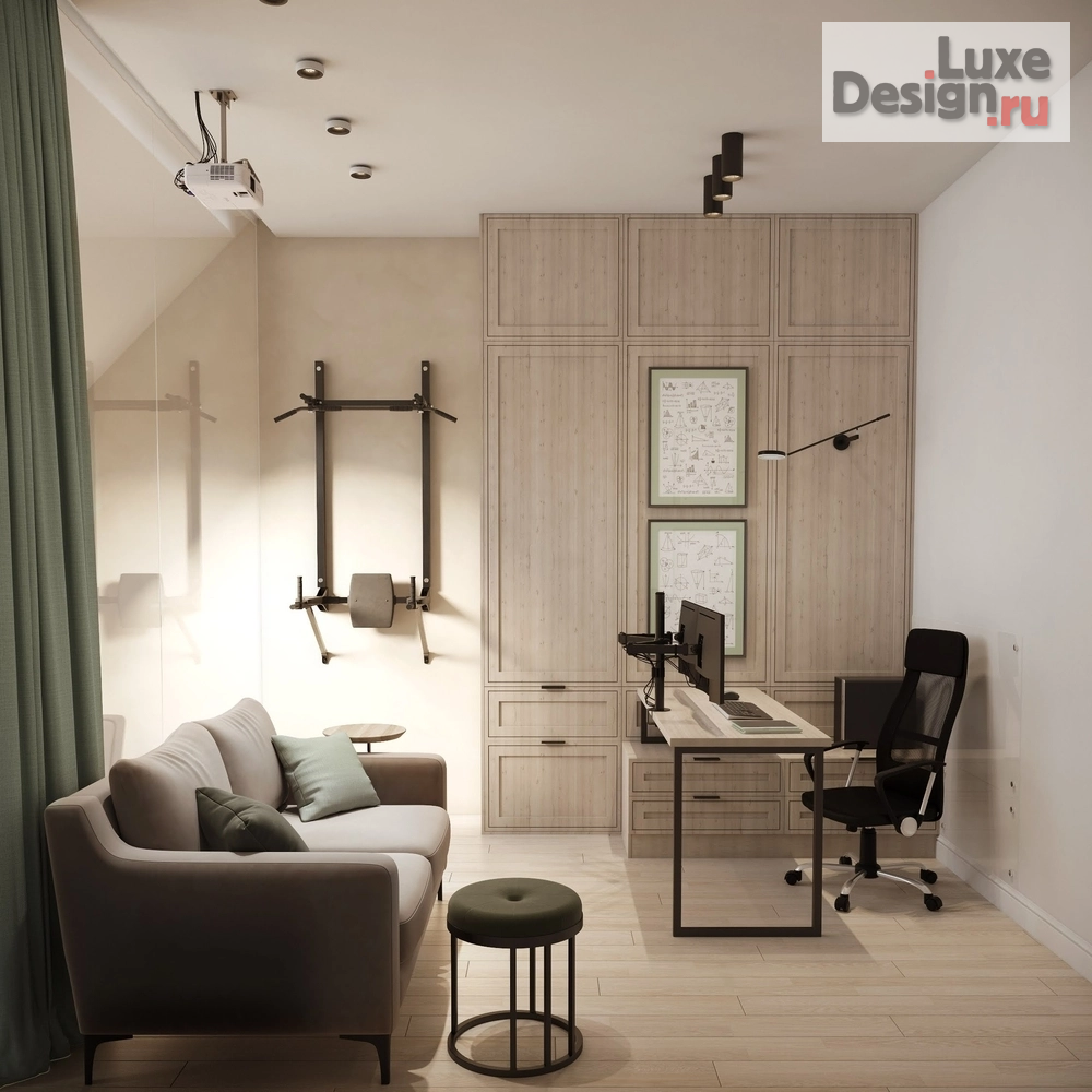 Дизайн интерьера квартиры "Двухуровневая квартира в ЖК Гламур и жадность" (фото 23)