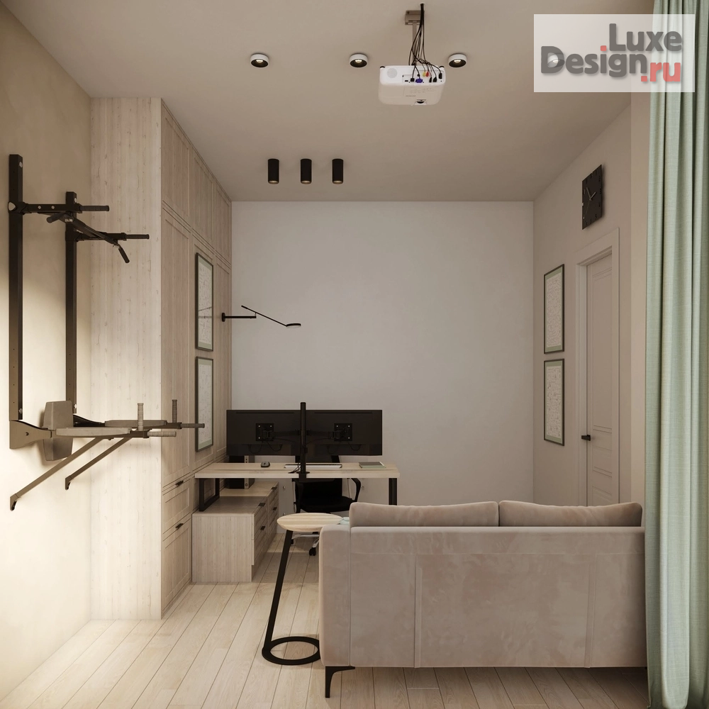 Дизайн интерьера квартиры "Двухуровневая квартира в ЖК Гламур и жадность" (фото 24)