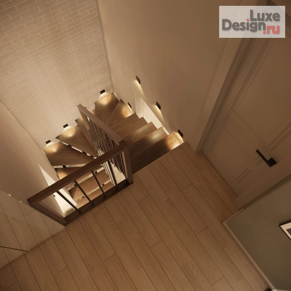 Дизайн интерьера квартиры "Двухуровневая квартира в ЖК Гламур и жадность" (фото 25)