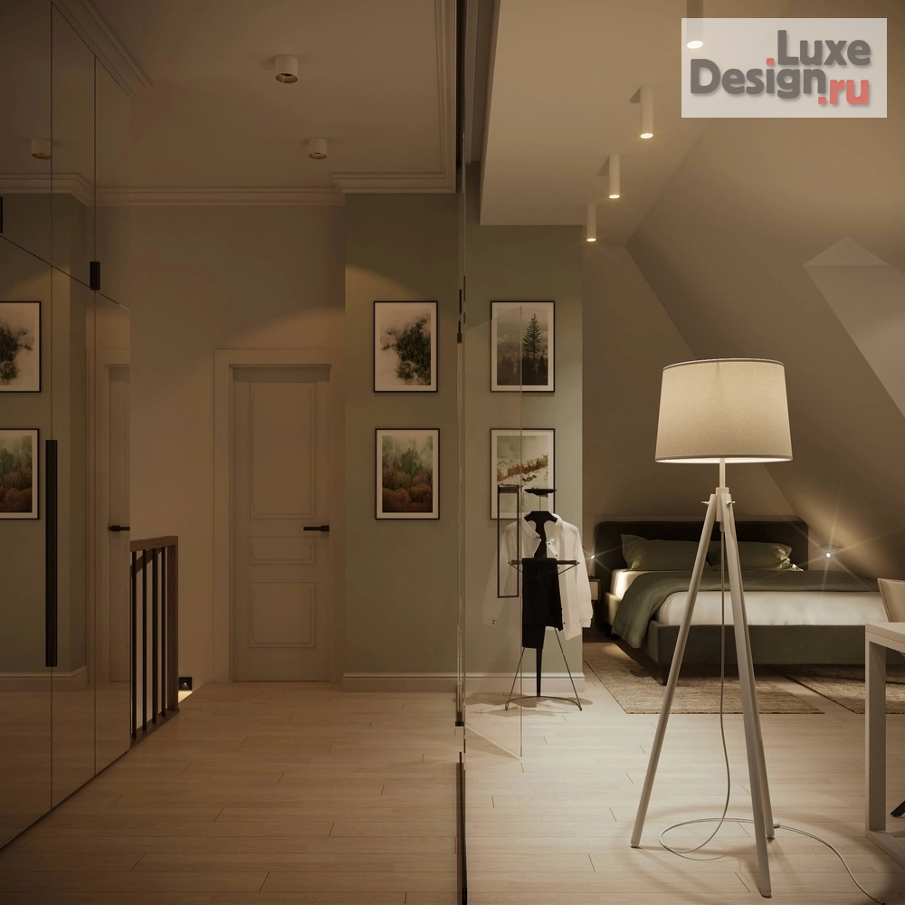 Дизайн интерьера квартиры "Двухуровневая квартира в ЖК Гламур и жадность" (фото 26)