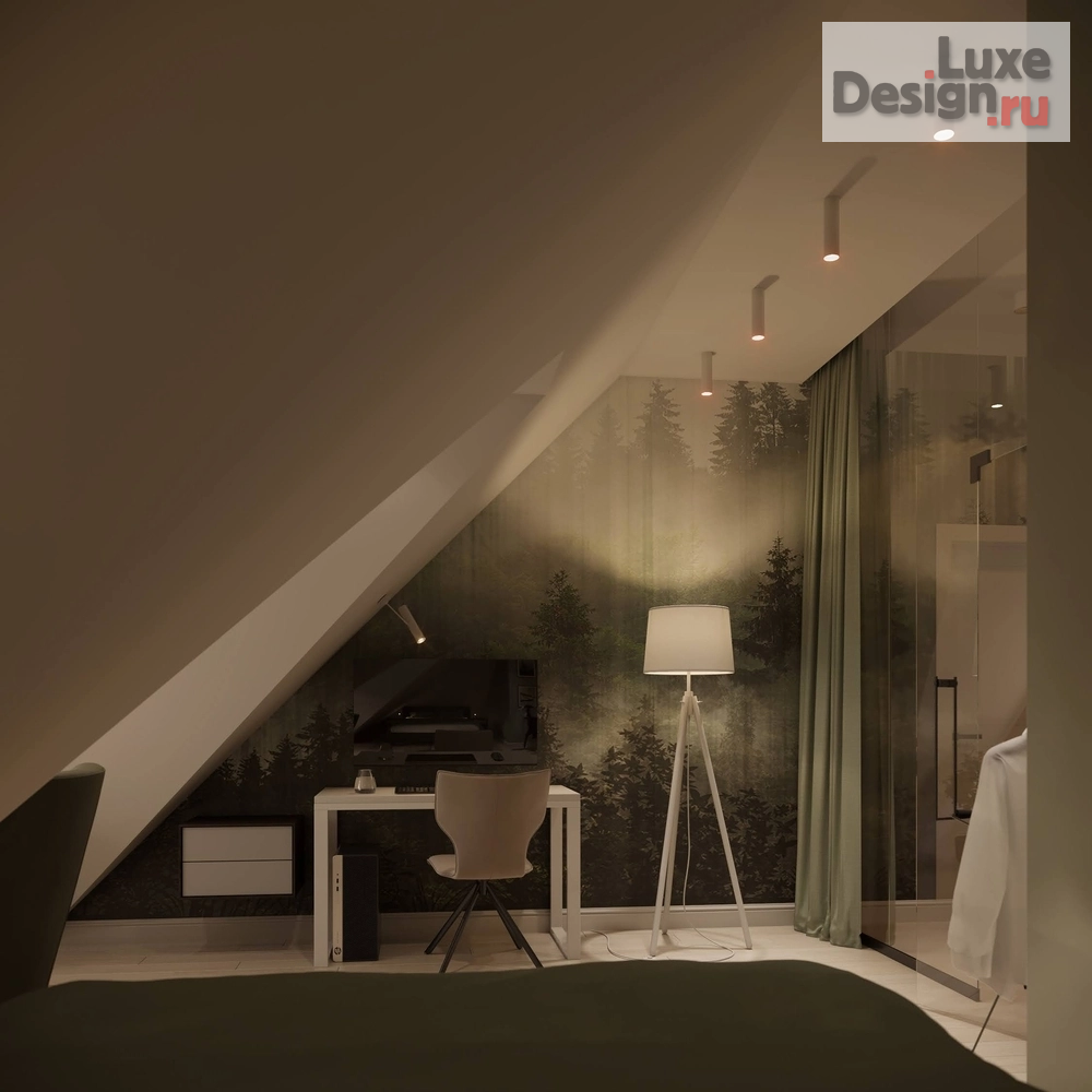 Дизайн интерьера квартиры "Двухуровневая квартира в ЖК Гламур и жадность" (фото 30)