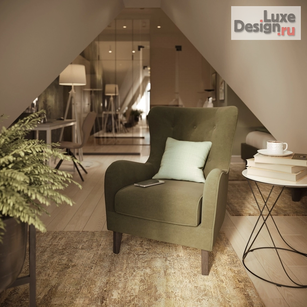 Дизайн интерьера квартиры "Двухуровневая квартира в ЖК Гламур и жадность" (фото 31)