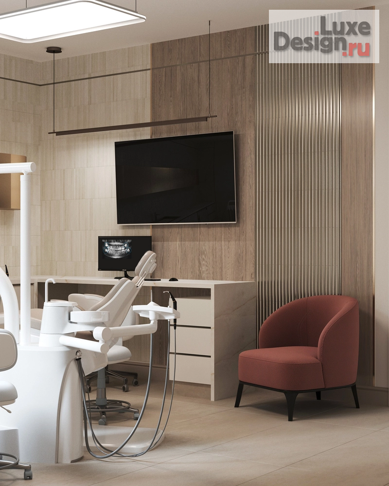 Дизайн интерьера лечебного учреждения "Стоматология" (фото 1)