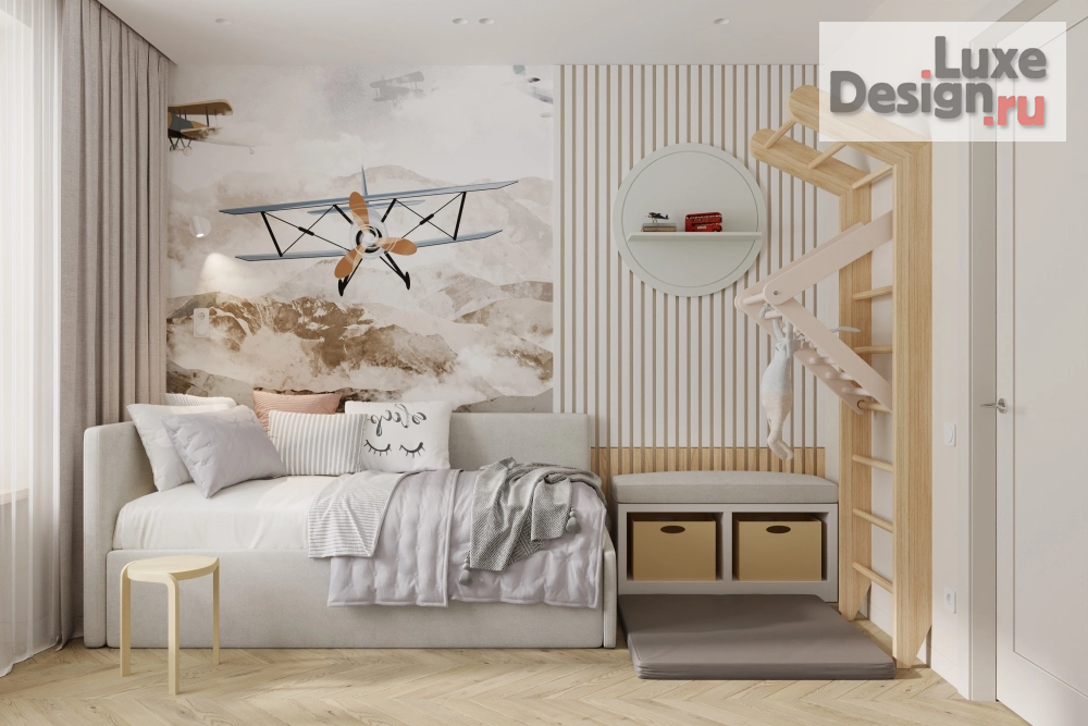 Дизайн интерьера четырехкомнатной квартиры "Интерьер квартиры в Свиблово. Москва" (фото 3)