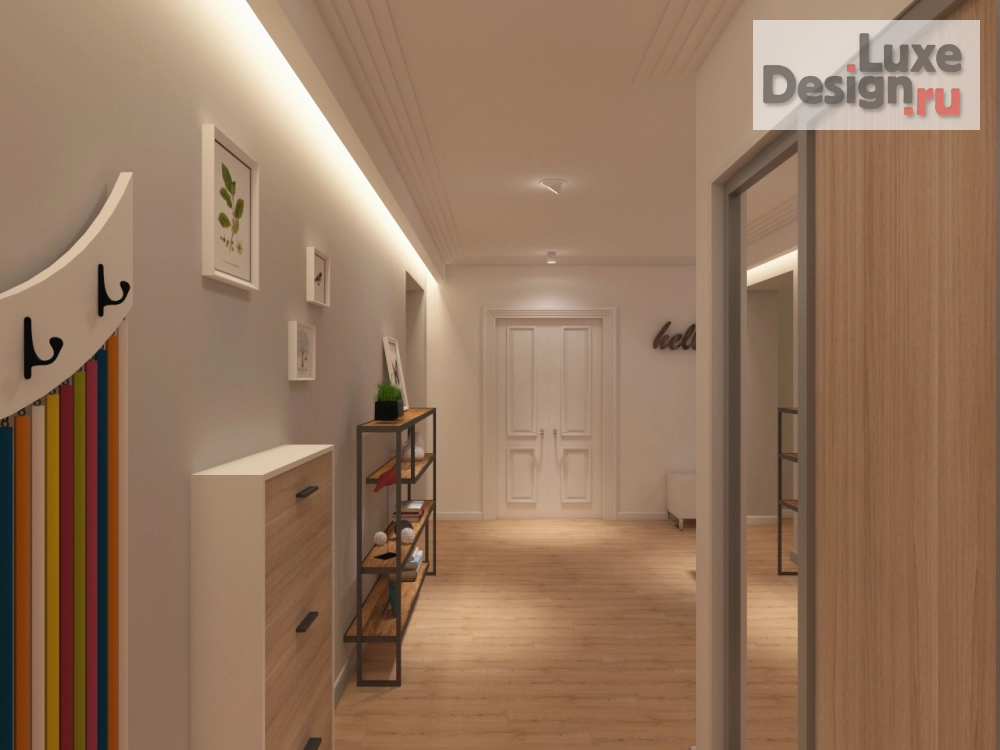 Дизайн интерьера комнаты "Проект гостиной" (фото 3)