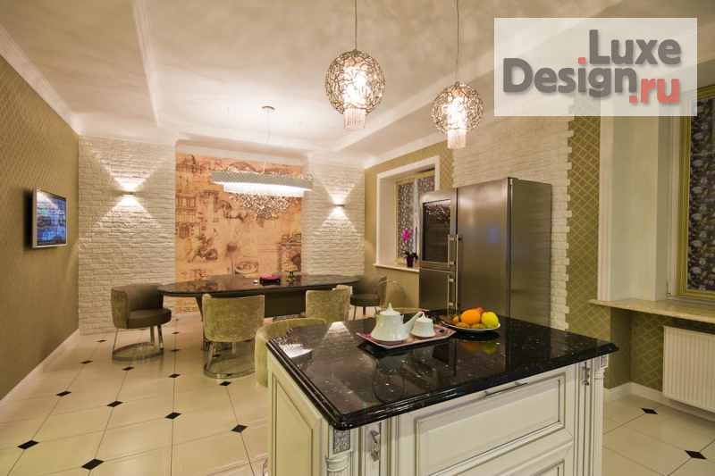 Дизайн интерьера четырехкомнатной квартиры "Проект 4-х комнатной квартиры" (фото 10)