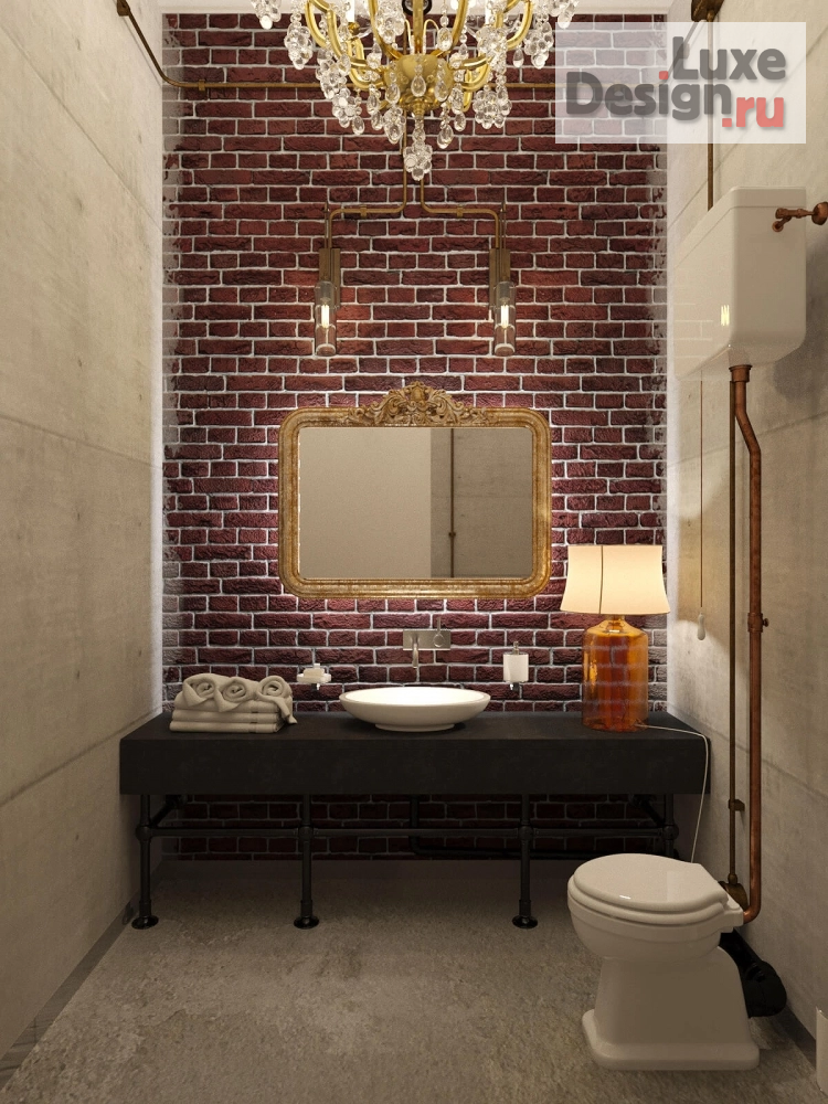 Дизайн интерьера коттеджа "Проект дома в стиле Лофт" (фото 16)