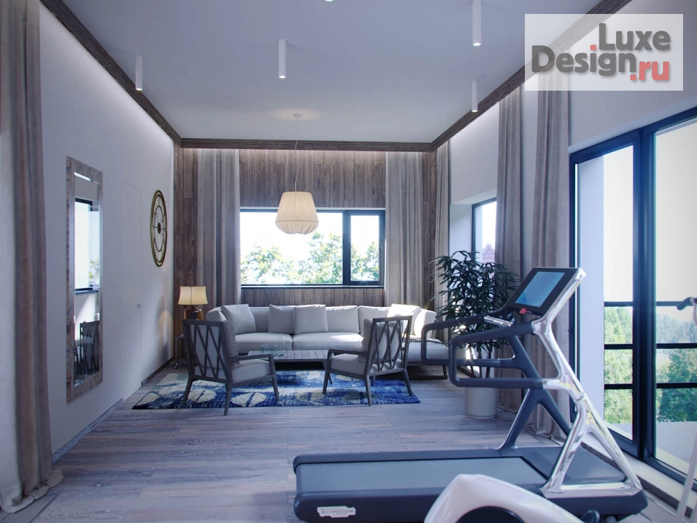 Дизайн интерьера коттеджа "Проект дома в стиле Лофт" (фото 26)