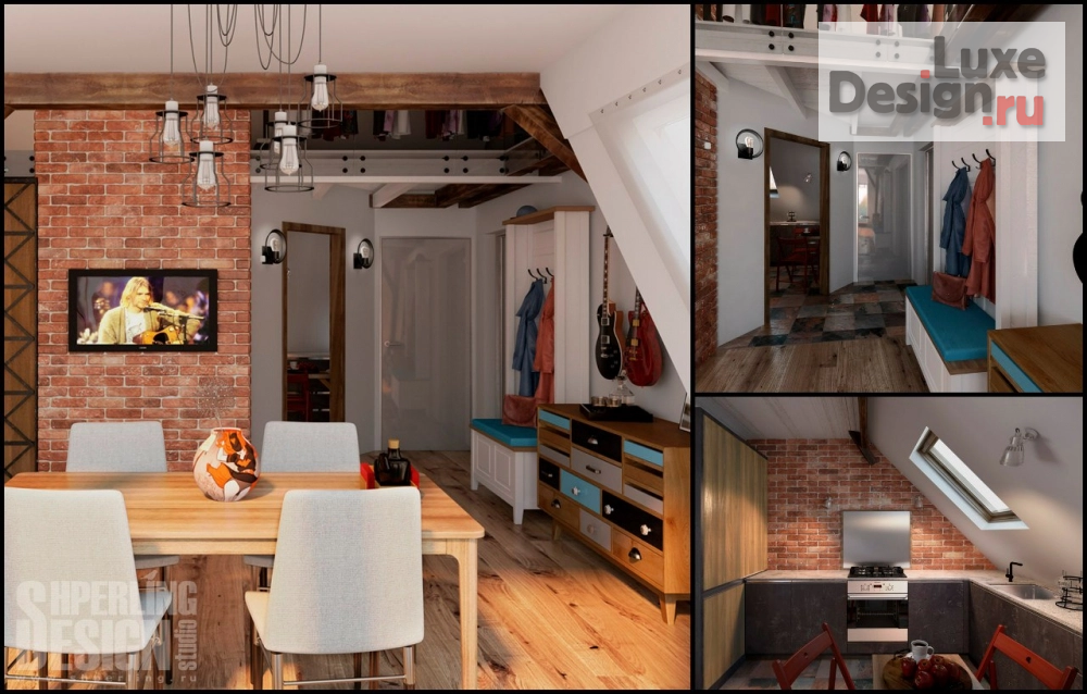 Дизайн интерьера двухкомнатной квартиры "Проект квартиры" (фото 2)