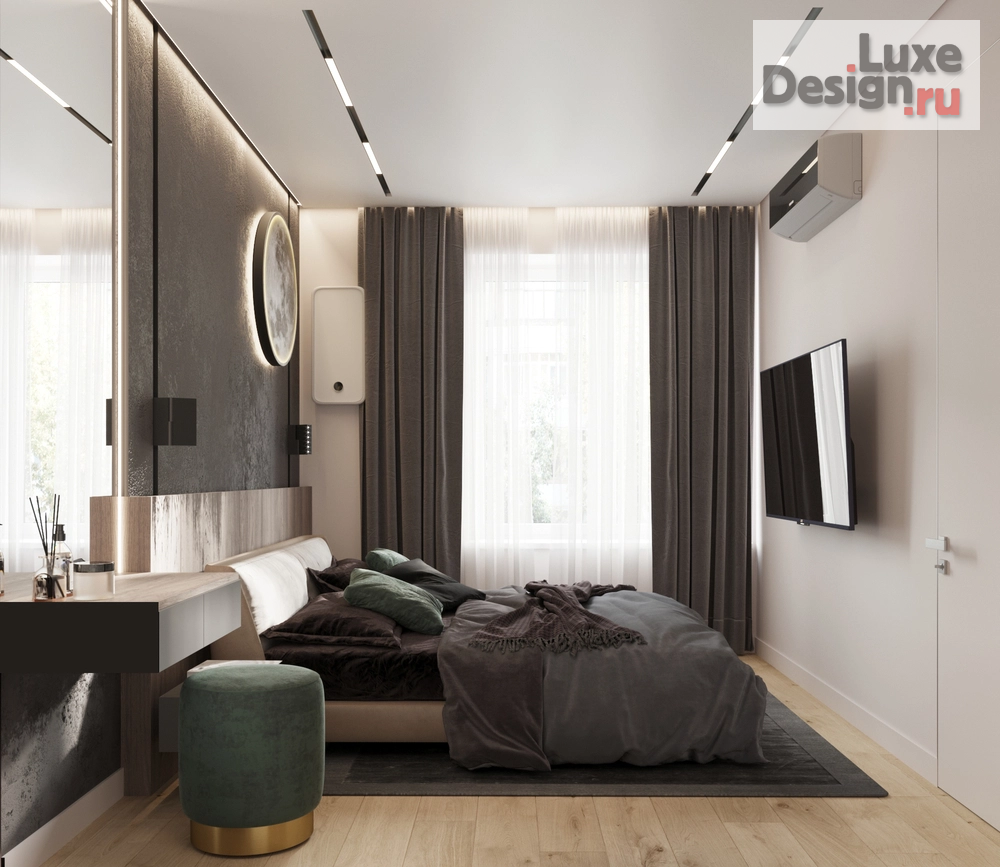 Дизайн интерьера спальни "Проект спальни" (фото 4)