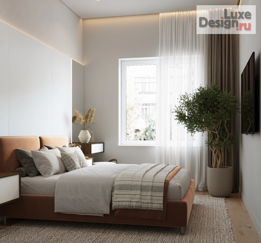 Дизайн интерьера спальни "Эскизы мастер-спальни" (фото 4)