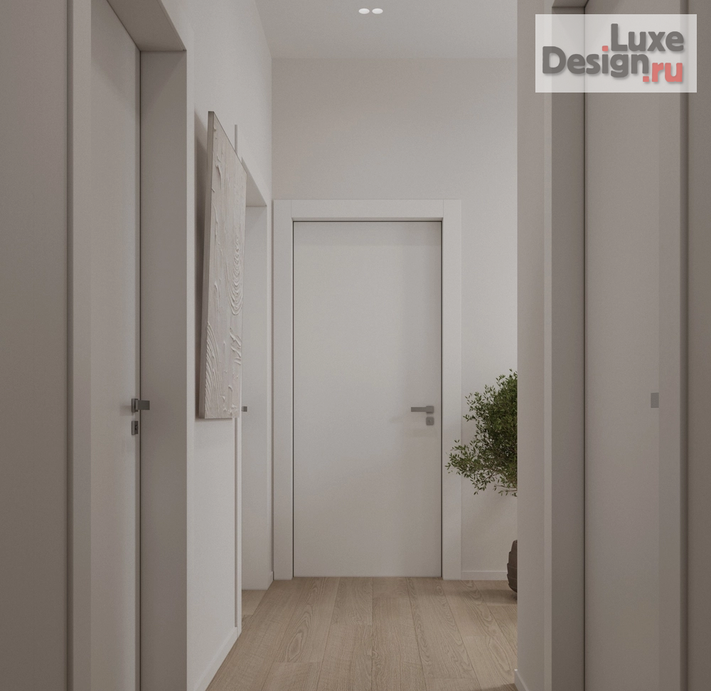 Дизайн интерьера гостиной "Визуализации кухни-гостиной из проекта двухэтажного дома" (фото 13)