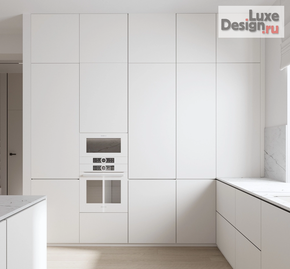 Дизайн интерьера гостиной "Визуализации кухни-гостиной из проекта двухэтажного дома" (фото 5)