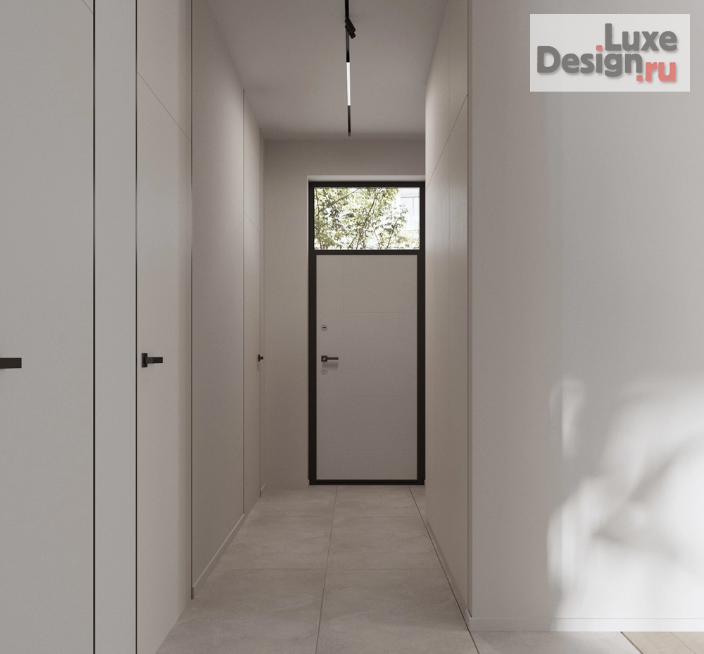 Дизайн интерьера гостиной "Визуализации кухни-гостиной из проекта двухэтажного дома" (фото 9)