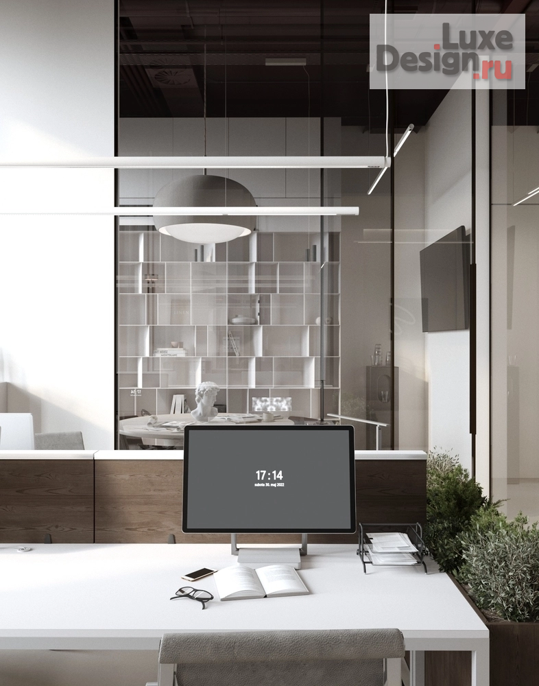 Дизайн интерьера офиса "Дизайн-проект офиса" (фото 9)