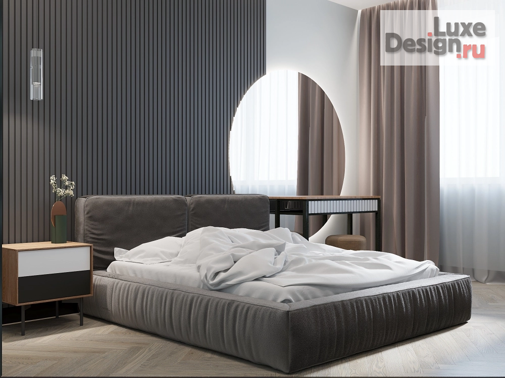 Дизайн интерьера двухкомнатной квартиры "квартира студио" (фото 10)