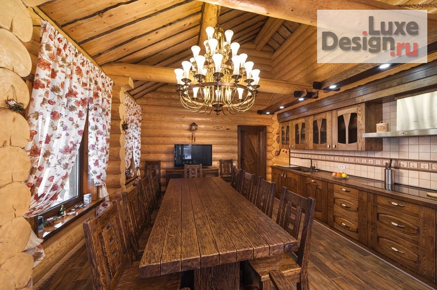 Дизайн интерьера загородного дома "Проект деревянного дома" (фото 2)