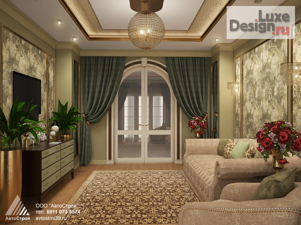 Дизайн интерьера коттеджа "Интерьер загородного дома " (фото 4)