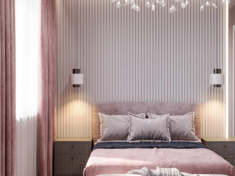 Дизайн интерьера квартир в Калининграде "Дизайн интерьера квартиры "мастер спальня // Дизайн студия Льва Терехова""