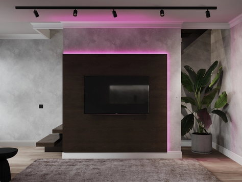 Дизайн интерьера двухкомнатной квартиры в Калининграде "Квартира выходного дня на побережье"