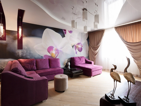 Дизайн интерьера четырехкомнатной квартиры в Калининграде "Интерьер квартиры в современном стиле"